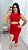 Vestido Canelado Premium Larissa Vermelho - Imagem 4