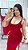 Vestido Canelado Premium Tauane Vermelho Cereja - Imagem 7