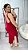 Vestido Canelado Premium Tauane Vermelho Cereja - Imagem 2