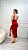 Vestido Canelado Premium Tauane Vermelho Cereja - Imagem 6