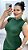 Vestido Canelado Mascle Tee Verde Militar - Imagem 2