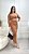 Vestido Canelado Premium Manga Longa Larissa Nude - Imagem 6