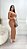 Vestido Canelado Premium Manga Longa Larissa Nude - Imagem 5