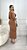 Vestido Canelado Premium Manga Longa Larissa Nude - Imagem 3