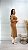 Conjunto Blusa e Saia Tricot Mousse Midi Serena Marrom - Imagem 6