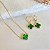 CONJUNTO TREVO ESMERALDA - Imagem 1