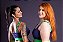 Top Ariana marinho com verde com Alça Tripla de Trança - Porle - Imagem 3