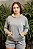 Blusa moletinho Alana mescla com verde neon fitness e casual - PORLE - Imagem 2