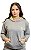 Blusa moletinho Alana mescla com verde neon fitness e casual - PORLE - Imagem 1