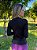 Blusa manga longa dryfit com proteção UV50+ preta – PORLE - Imagem 2