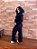 Pantalona Helena moletom preto fitness e casual - PORLE - Imagem 4