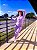Jogger malha texturizada lavanda - PORLE - Imagem 5