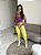 Legging Amanda verde claro suplex de poliamida com forro no bumbum - PORLE - Imagem 3