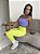 Top Amanda lavanda com alcinhas cruzadas em suplex de poliamida  – PORLE - Imagem 4