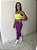Legging Amanda roxa suplex de poliamida - PORLE - Imagem 5