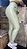 Legging Duda verde oliva suplex microcanelado com recorte lateral - PORLE - Imagem 1
