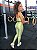 Legging Duda verde oliva suplex microcanelado com recorte lateral - PORLE - Imagem 4