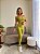 Legging empina bumbum verde pistache suplex de poliamida canelado - PORLE - Imagem 3