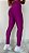 Legging empina bumbum fúcsia suplex de poliamida canelado - PORLE - Imagem 1