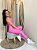Legging Duda rosa chiclete suplex microcanelado com recorte lateral - PORLE - Imagem 3