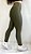 Legging Duda verde militar suplex de poliamida canelado - PORLE - Imagem 1