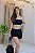 Short duplo preto poliamida com dryfit Porle - Imagem 5