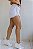 Short duplo off white poliamida com dryfit Porle - Imagem 1