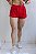 Short duplo vermelho poliamida com dryfit Porle - Imagem 2
