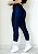 Legging Duda azul marinho suplex de poliamida canelado - PORLE - Imagem 2
