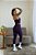 Legging Duda uva suplex de poliamida canelado - PORLE - Imagem 3
