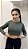 Cropped manga longa verde militar dryfit com proteção UV50+ COR – PORLE - Imagem 1