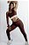 Legging empina bumbum marrom suplex de poliamida - PORLE - Imagem 2