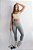 Legging Urban empina bumbum cinza alpino suplex de poliamida - PORLE - Imagem 6