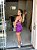 Short Letícia violeta sem costura frontal suplex de poliamida - PORLE - Imagem 2