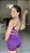 Top Letícia violeta suplex de poliamida - PORLE - Imagem 1