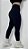 Legging preta canelada suplex de poliamida – Porle - Imagem 1
