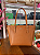 Bolsa Feminina Executiva Grande Max Fivela Casual Elegante com Zíper - Imagem 1