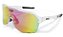 Óculos de Sol HUPI Huez Cristal/Preto - Lente Rosa EspelhadoCod. do Produto: 2514 - Imagem 1