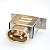 CAIXA COMPLETA -PINO PLUG EXPOSTO COMPLETO-6mm NICKEL PLANTED IRON-35A-380V - Imagem 1