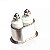 CANECA PINO PLUG COMPLETA ISOLAÇÃO CERÂMICA-PINO NICKEL 35A-600V SH003B - Imagem 2