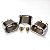 CANECA PINO PLUG COMPLETA ISOLAÇÃO CERÂMICA-PINO NICKEL 35A-600V SH003B - Imagem 1