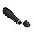 PRETTY LOVE SOLOMON - Mini Vibrador Em Silicone Com Relevo E 10 Modos De Vibração - 12,2 X 2,9 CM | Cor: Preto - Imagem 5