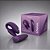 Vibrador para Casal Com Controle Por Aplicativo Roxo - We-Vibe Chorus - Imagem 1