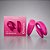 Vibrador para Casal Com Controle Por Aplicativo Rosa - We-Vibe Chorus - Imagem 1