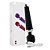Magic Wand - Vibrador Massageador Recarregável com 10 Modos de Vibração - 20 x 4 cm | Cor: Preto - Imagem 1