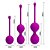 PRETTY LOVE KEGEL BALL - Kit de Pompoarismo com 3 Pesos em Silicone - Imagem 6