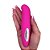 Vibrador Feminino Ponto G Recarregável Com Toque Aveludado Resistente À Água 12,9 X 2,8 Cm | COR: PINK - Imagem 3