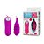 PLEASURE SHELL - Mini Vibrador Bullet Com Ondulação E 12 Modos De Vibração 8,8 X 3,4 Cm | Cor: Roxo - Imagem 1