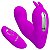 Vibrador 2 Em 1 Vibração E Pulsação E Controle Remoto PRETTY LOVE JOSEPHINE - Imagem 8