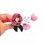 Plug Anal Em Metal Com Flor Em Sua Base Tamanho Pequeno 7,6 X 2,7 Cm | COR: Rosa - Imagem 3